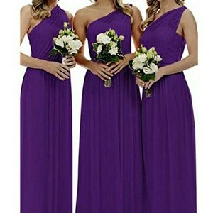 Sz 14 Purple Evening gown